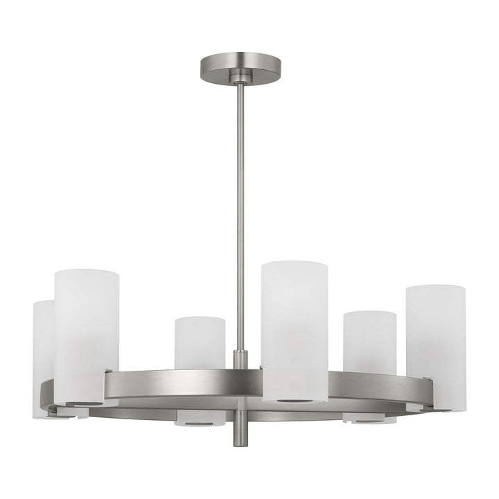 Visual Comfort Studio Canada - DJC1166BS - Six Light Chandelier - Rhode - Brushed Steel