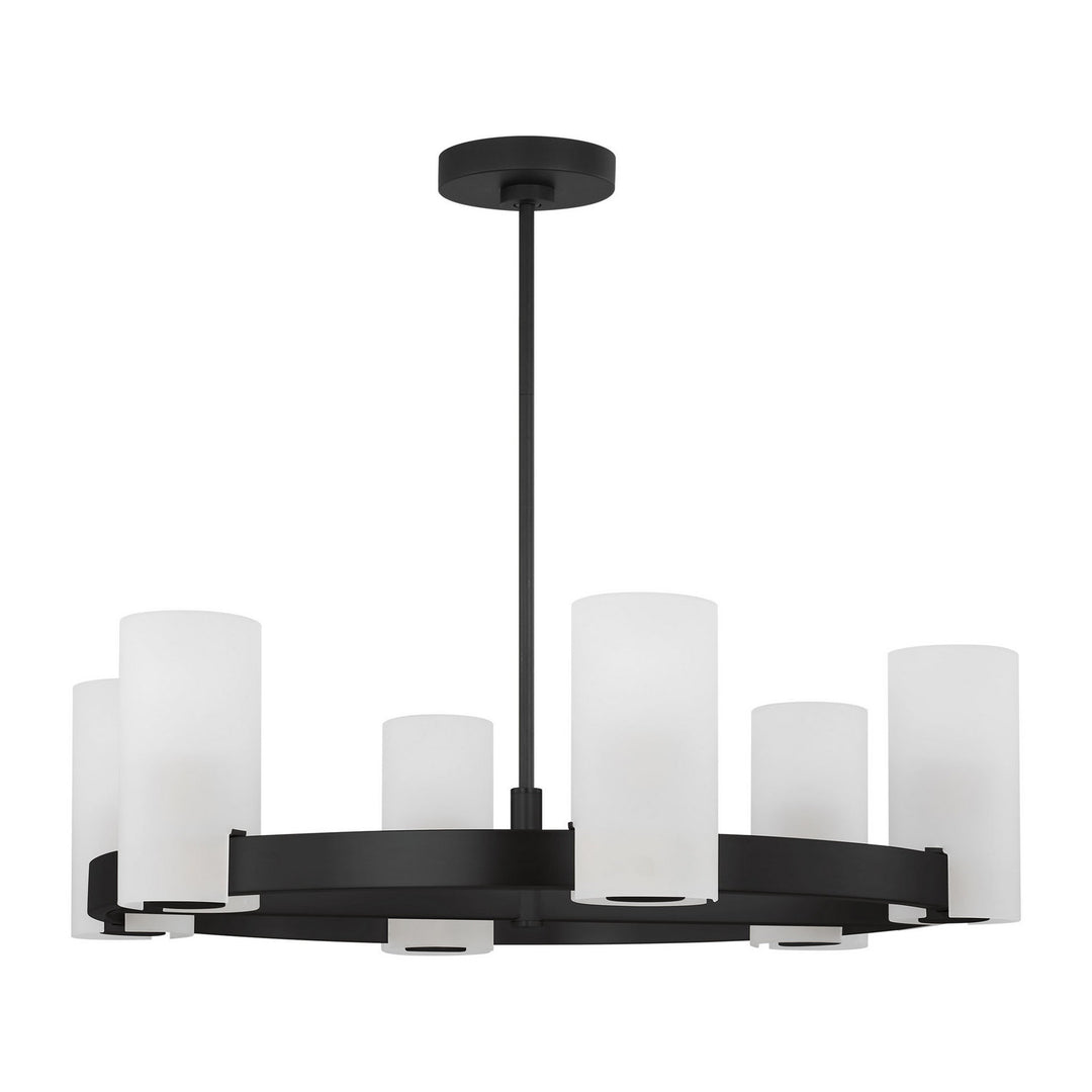 Visual Comfort Studio Canada - DJC1166MBK - Six Light Chandelier - Rhode - Midnight Black