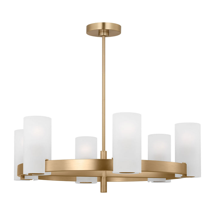 Visual Comfort Studio Canada - DJC1166SB - Six Light Chandelier - Rhode - Satin Brass