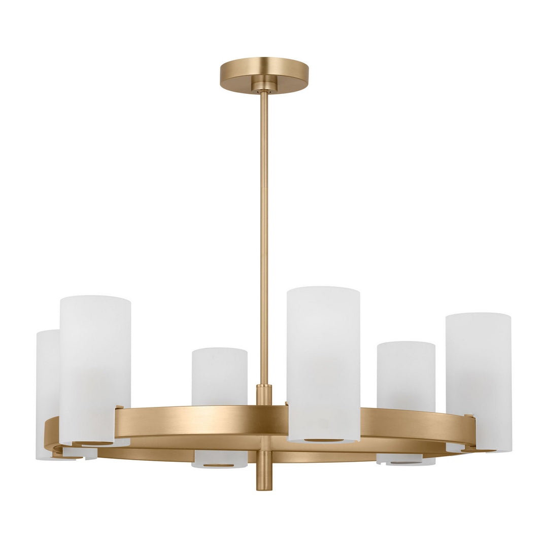 Visual Comfort Studio Canada - DJC1166SB - Six Light Chandelier - Rhode - Satin Brass