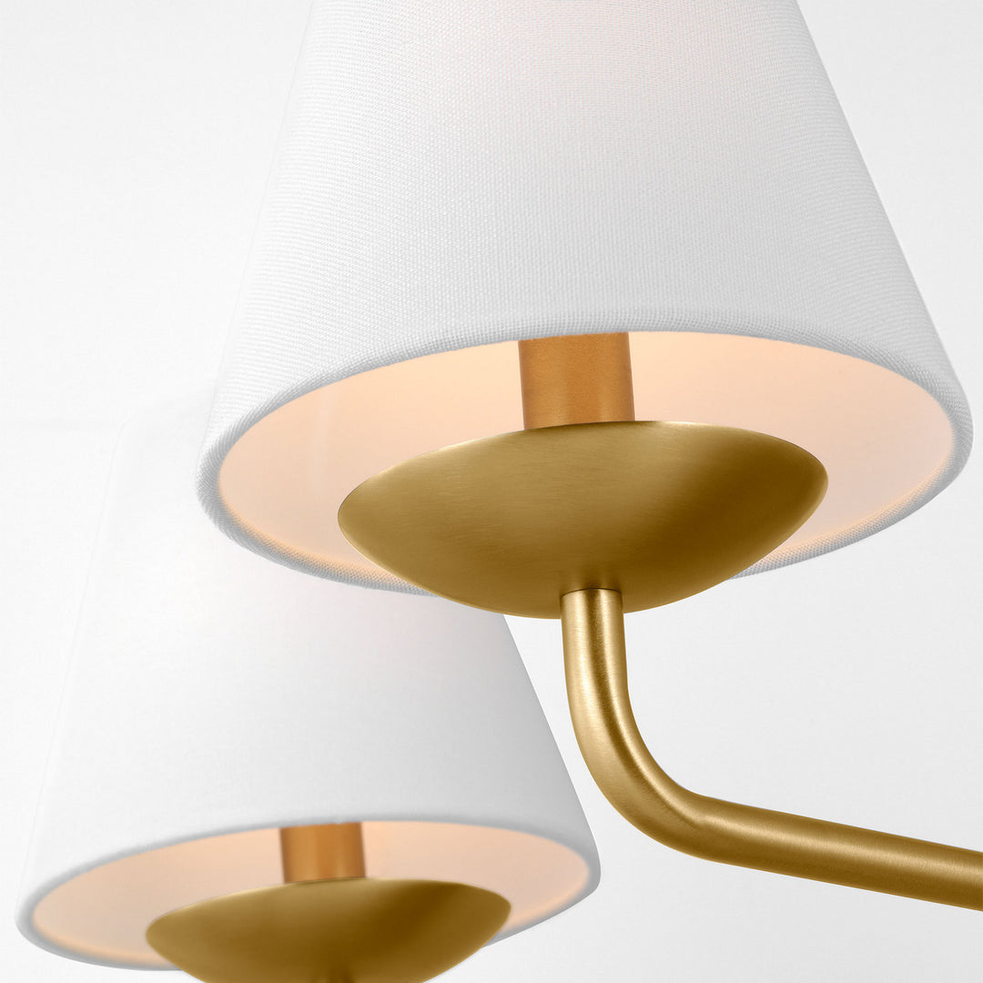Visual Comfort Studio Canada - DJC1175SB - Five Light Chandelier - Albion - Satin Brass