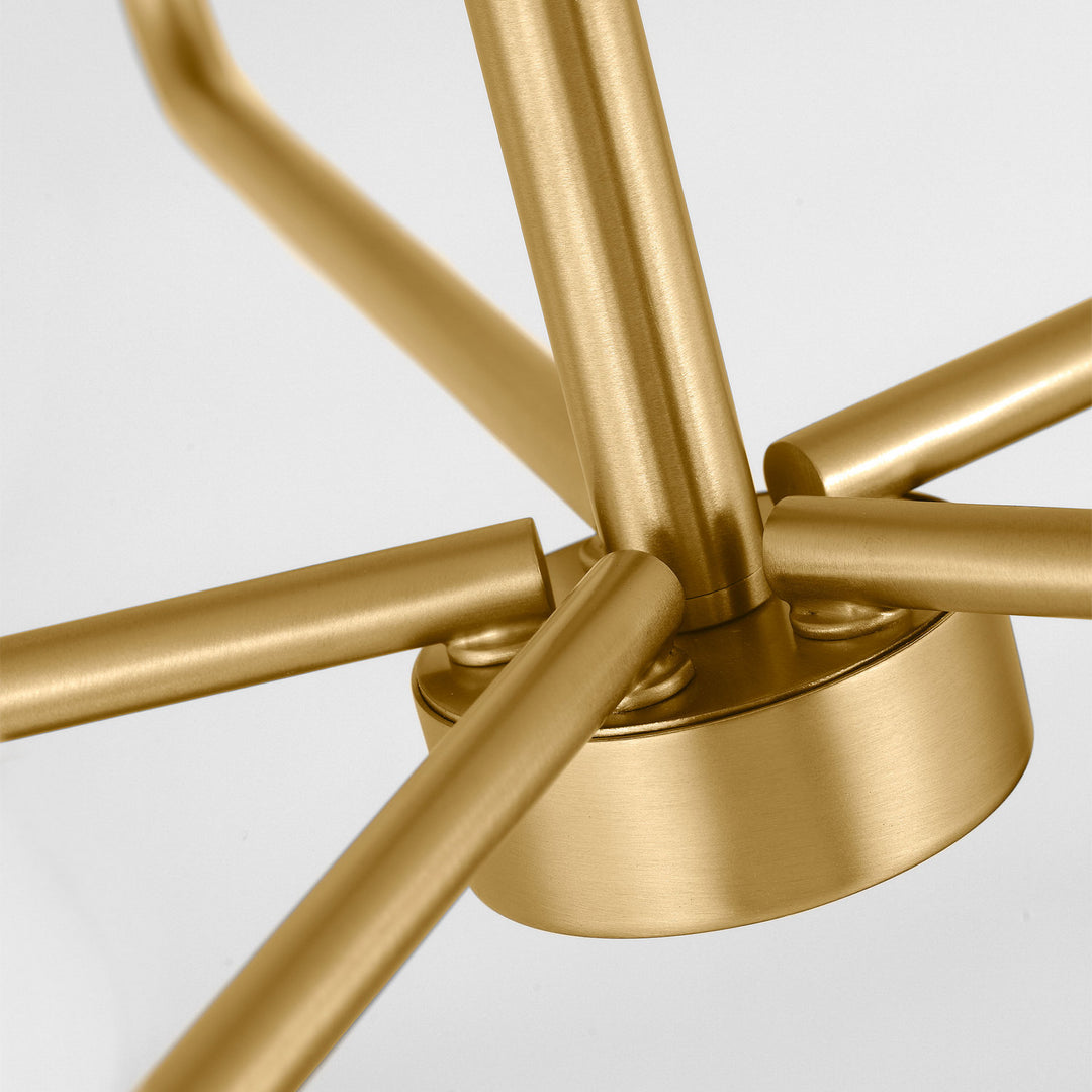 Visual Comfort Studio Canada - DJC1175SB - Five Light Chandelier - Albion - Satin Brass