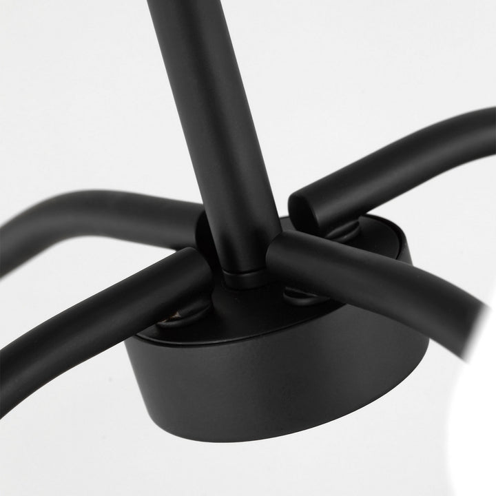 Visual Comfort Studio Canada - DJC1194MBK - Four Light Chandelier - Eldon - Midnight Black