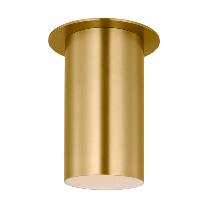 Visual Comfort Studio Canada - DJF1021SB - One Light Flush Mount - Archer - Satin Brass