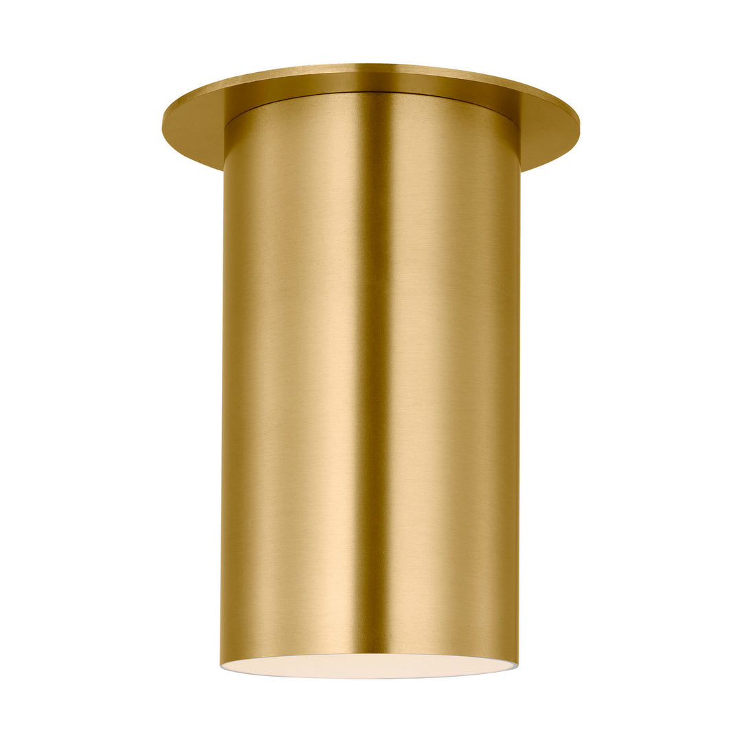 Visual Comfort Studio Canada - DJF1021SB - One Light Flush Mount - Archer - Satin Brass