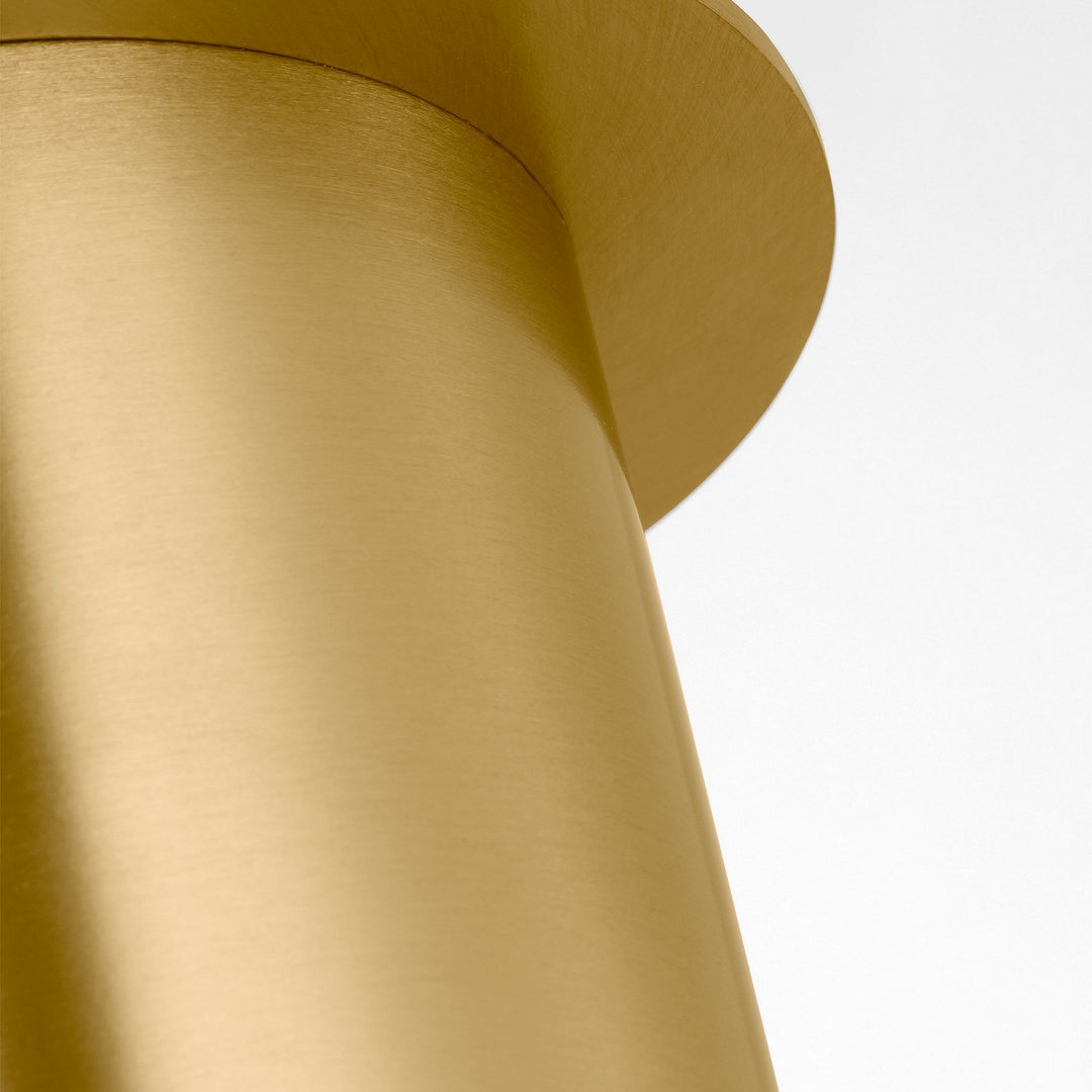 Visual Comfort Studio Canada - DJF1021SB - One Light Flush Mount - Archer - Satin Brass