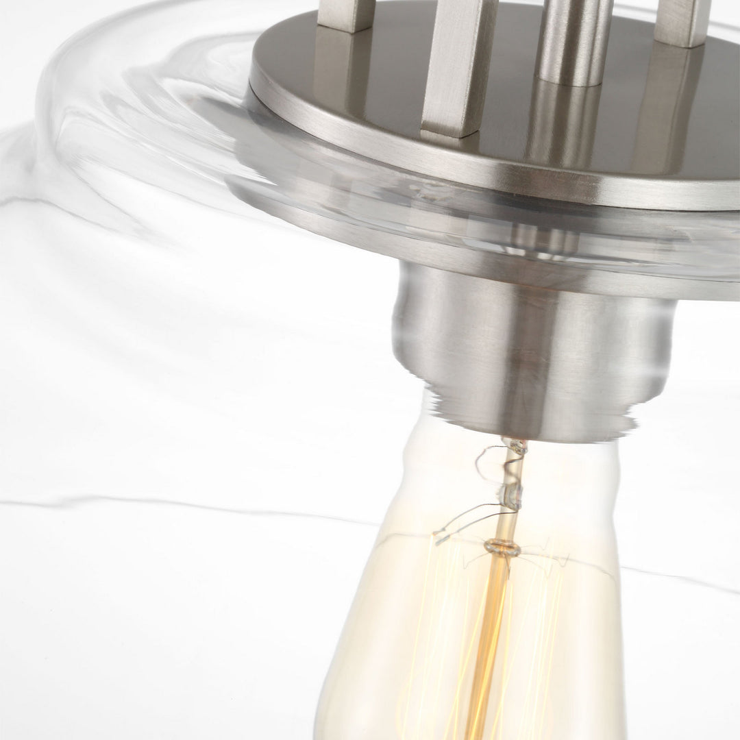 Visual Comfort Studio Canada - DJP1121BS - One Light Pendant - Payton - Brushed Steel