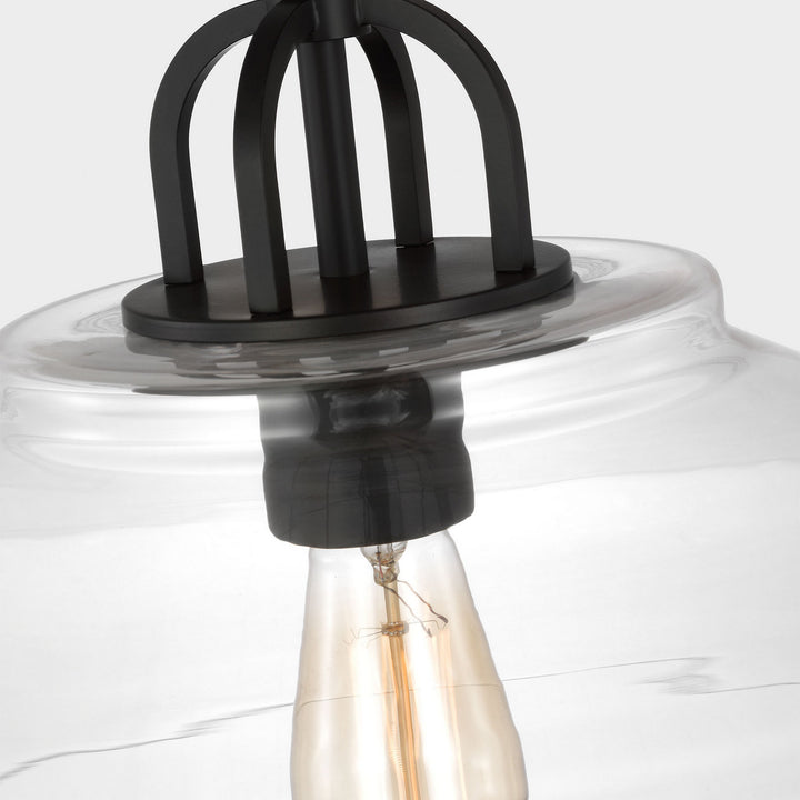 Visual Comfort Studio Canada - DJP1131MBK - One Light Pendant - Payton - Midnight Black