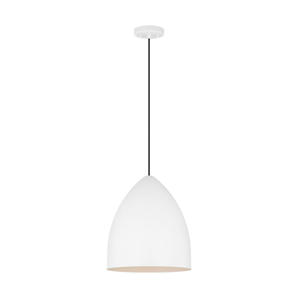 Visual Comfort Studio Canada - DJP1151MWT - One Light Pendant - Huron - Matte White