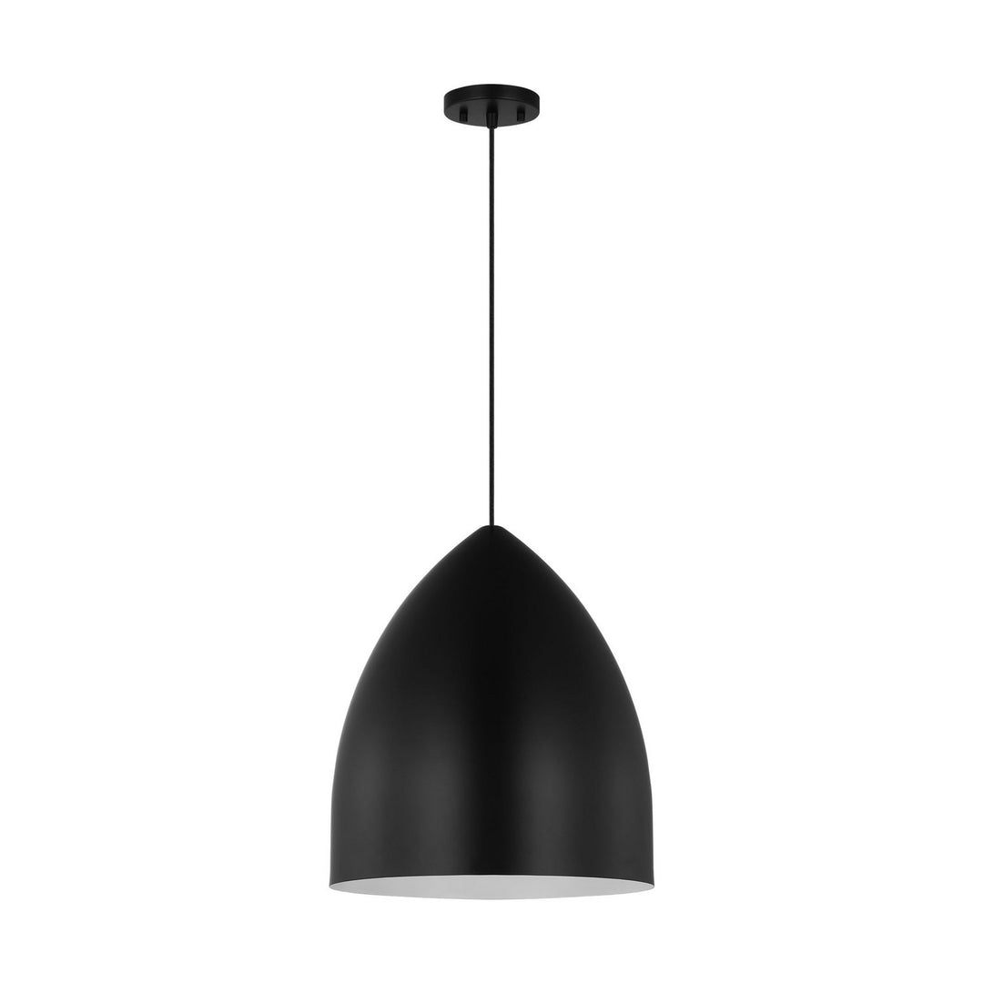 Visual Comfort Studio Canada - DJP1161MBK - One Light Pendant - Huron - Midnight Black