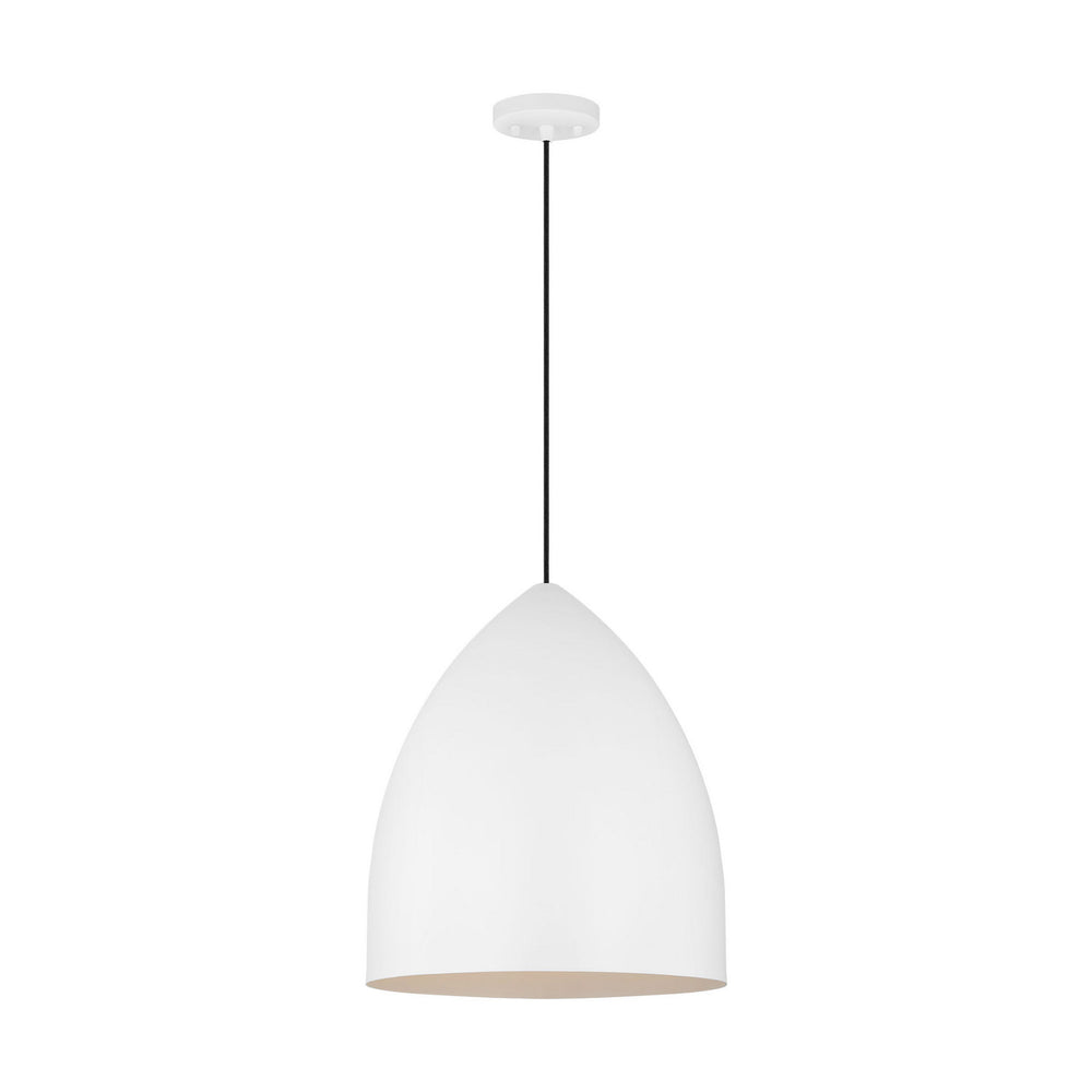 Visual Comfort Studio Canada - DJP1161MWT - One Light Pendant - Huron - Matte White