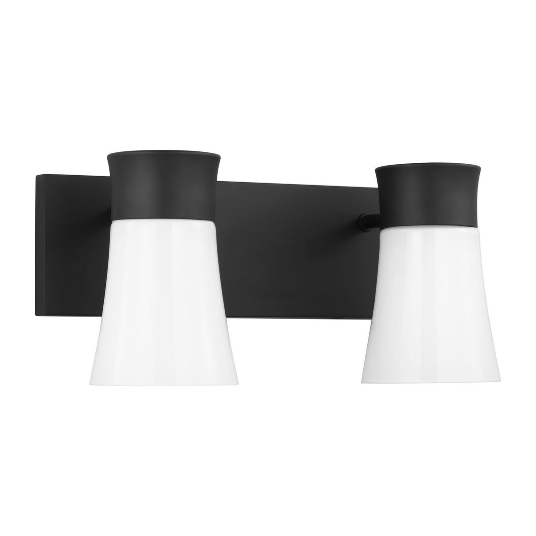 Visual Comfort Studio Canada - DJV1082MBK - Two Light Vanity - Roy - Midnight Black