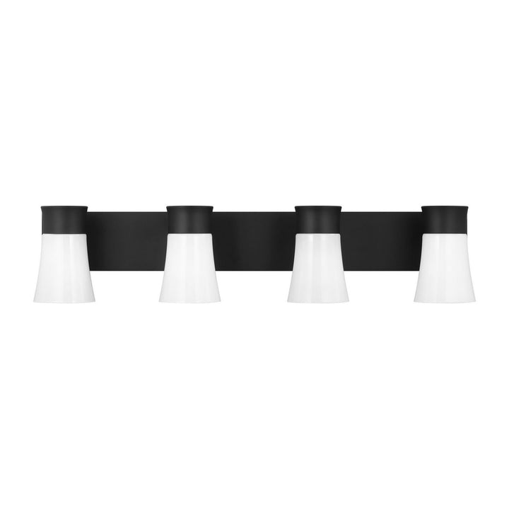 Visual Comfort Studio Canada - DJV1084MBK - Four Light Vanity - Roy - Midnight Black