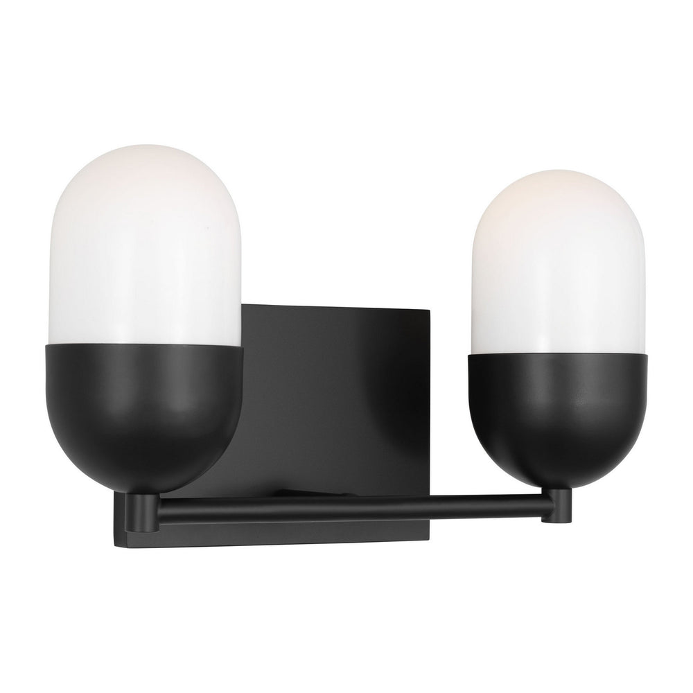 Visual Comfort Studio Canada - DJV1092MBK - Two Light Vanity - Foster - Midnight Black