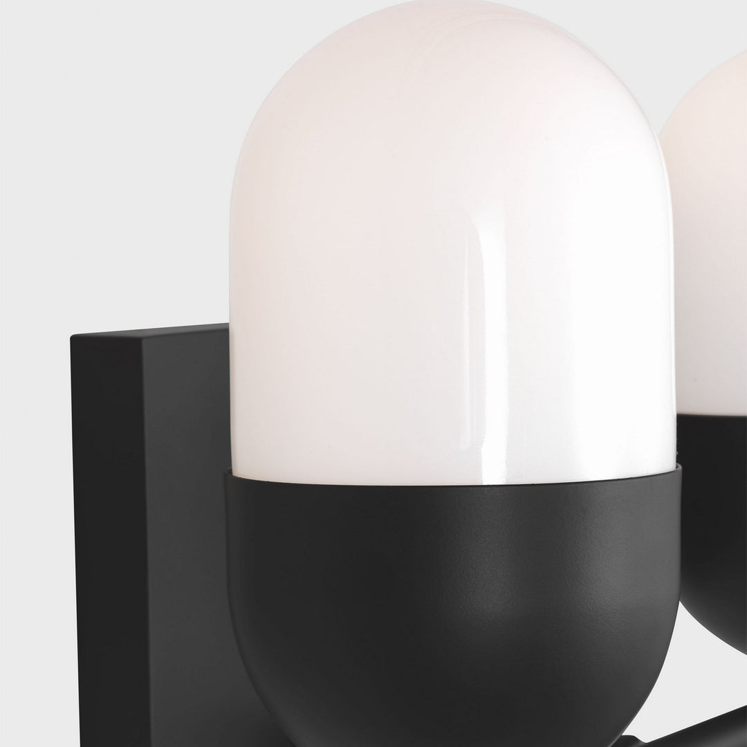 Visual Comfort Studio Canada - DJV1092MBK - Two Light Vanity - Foster - Midnight Black