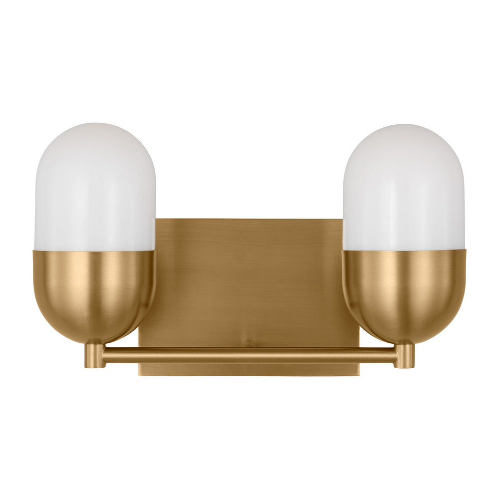 Visual Comfort Studio Canada - DJV1092SB - Two Light Vanity - Foster - Satin Brass