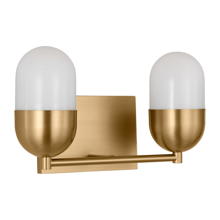 Visual Comfort Studio Canada - DJV1092SB - Two Light Vanity - Foster - Satin Brass