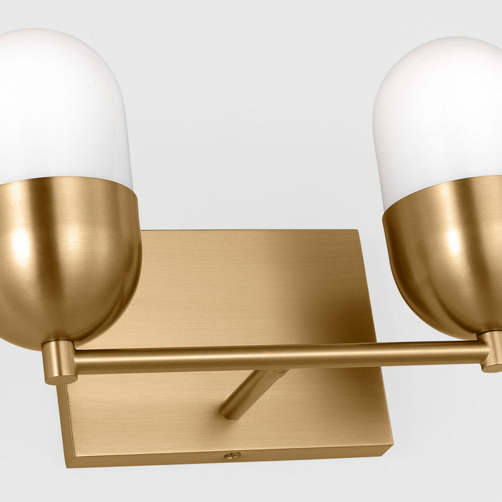 Visual Comfort Studio Canada - DJV1092SB - Two Light Vanity - Foster - Satin Brass