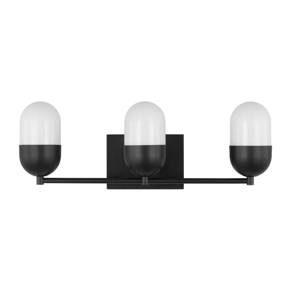 Visual Comfort Studio Canada - DJV1093MBK - Three Light Vanity - Foster - Midnight Black