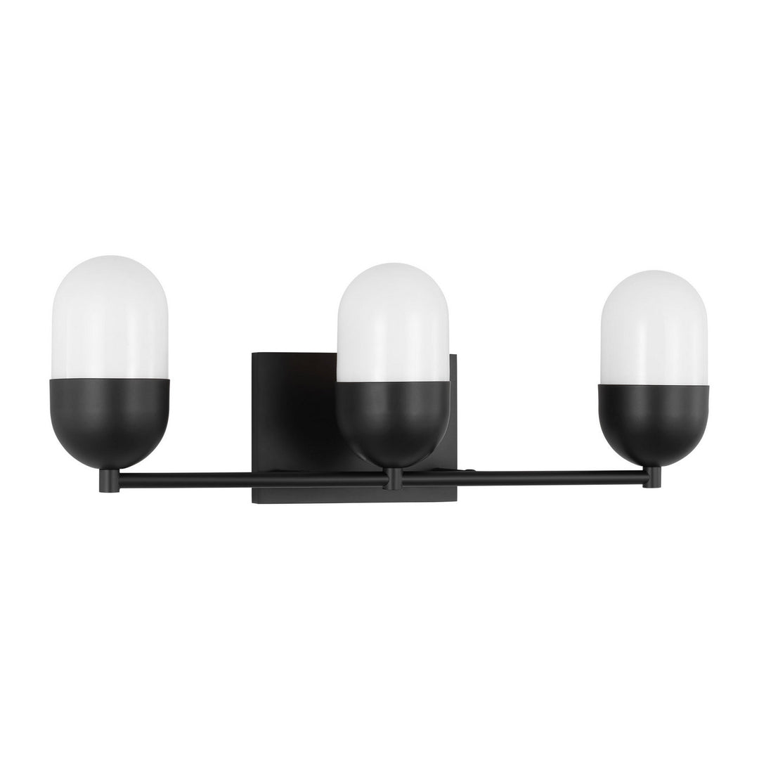 Visual Comfort Studio Canada - DJV1093MBK - Three Light Vanity - Foster - Midnight Black