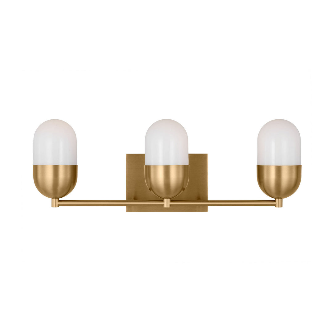 Visual Comfort Studio Canada - DJV1093SB - Three Light Vanity - Foster - Satin Brass