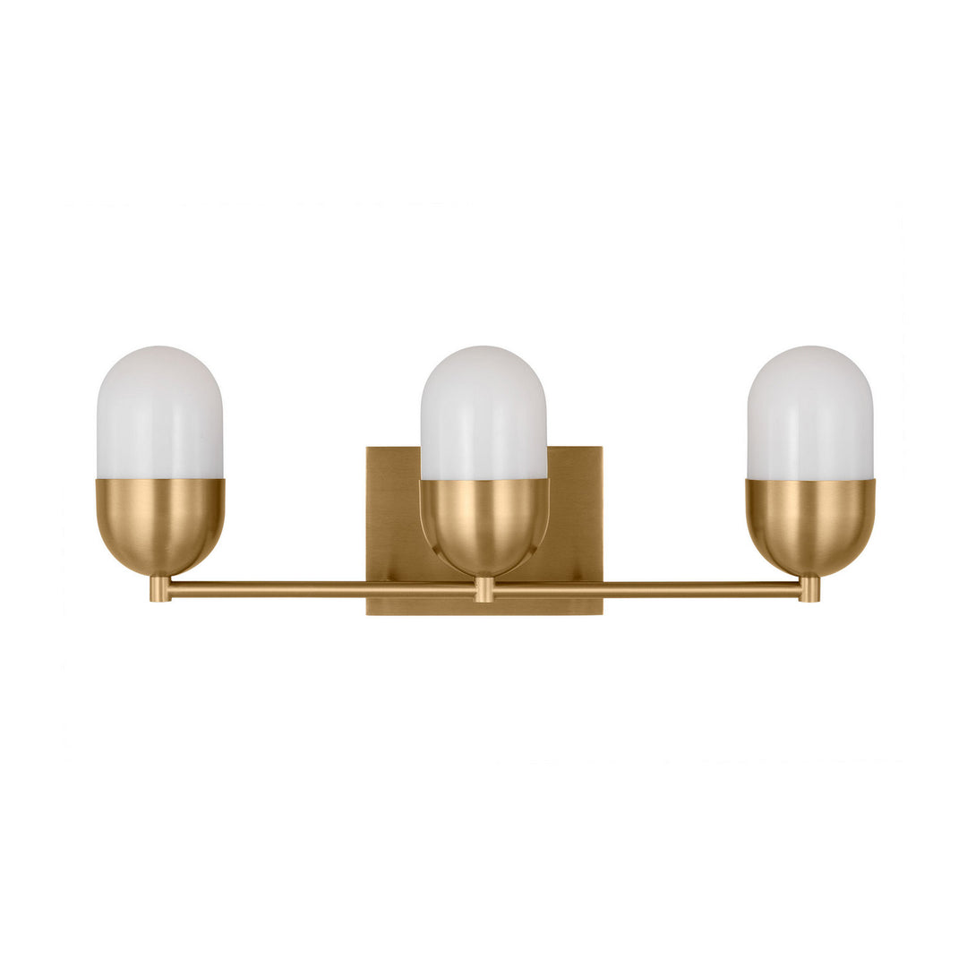 Visual Comfort Studio Canada - DJV1093SB - Three Light Vanity - Foster - Satin Brass