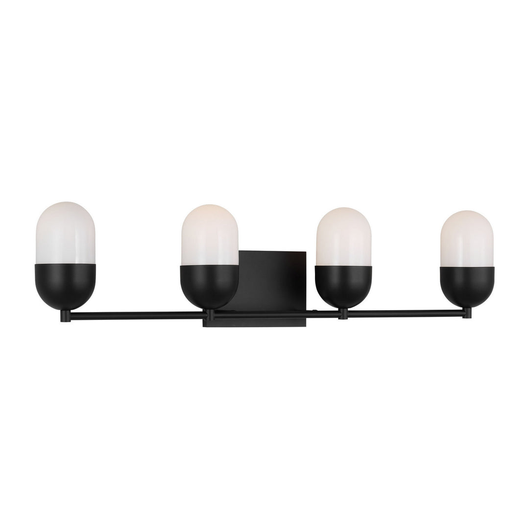 Visual Comfort Studio Canada - DJV1094MBK - Four Light Vanity - Foster - Midnight Black