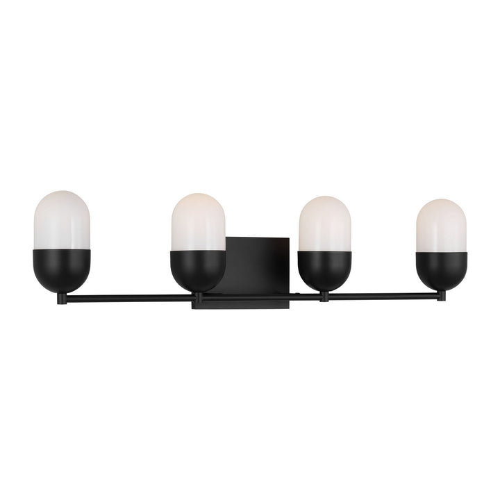 Visual Comfort Studio Canada - DJV1094MBK - Four Light Vanity - Foster - Midnight Black