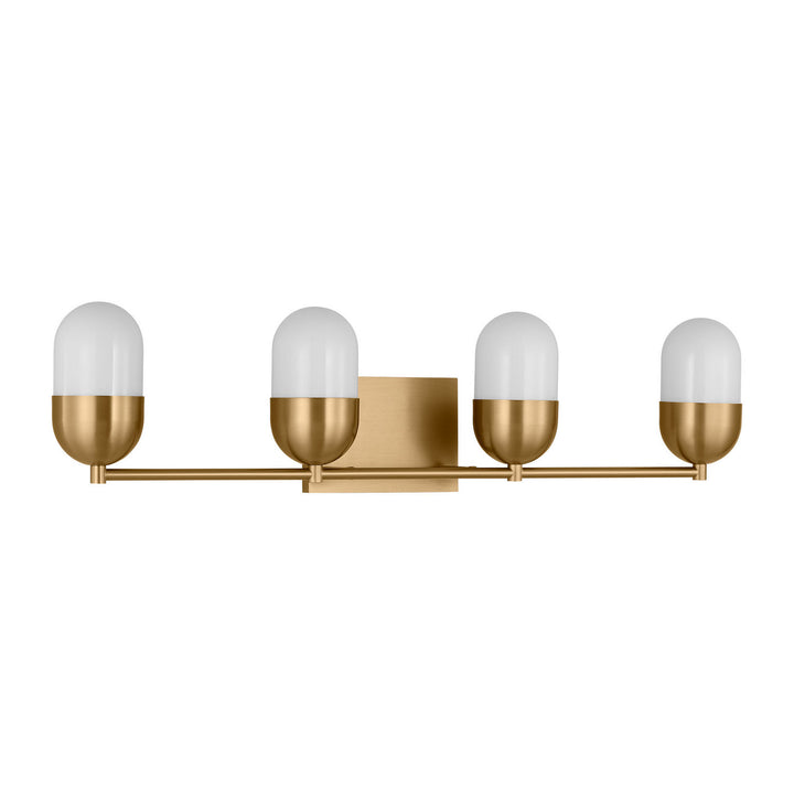 Visual Comfort Studio Canada - DJV1094SB - Four Light Vanity - Foster - Satin Brass
