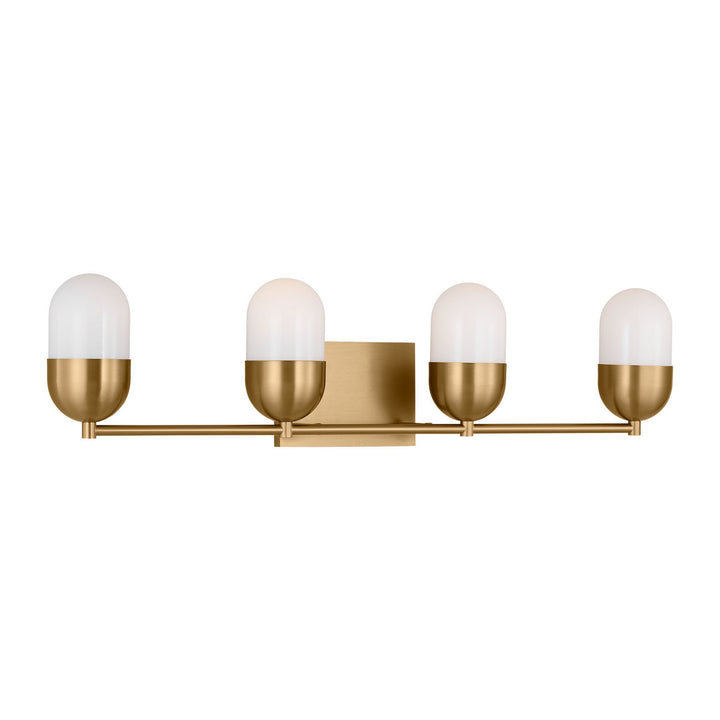 Visual Comfort Studio Canada - DJV1094SB - Four Light Vanity - Foster - Satin Brass