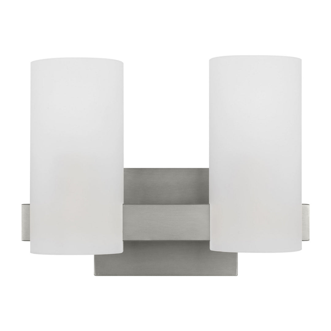 Visual Comfort Studio Canada - DJV1102BS - Two Light Vanity - Rhode - Brushed Steel