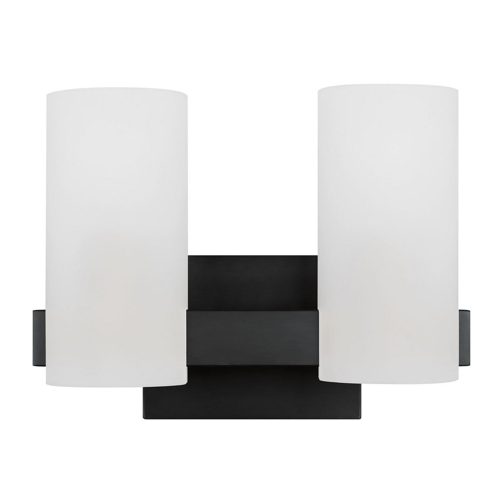 Visual Comfort Studio Canada - DJV1102MBK - Two Light Vanity - Rhode - Midnight Black