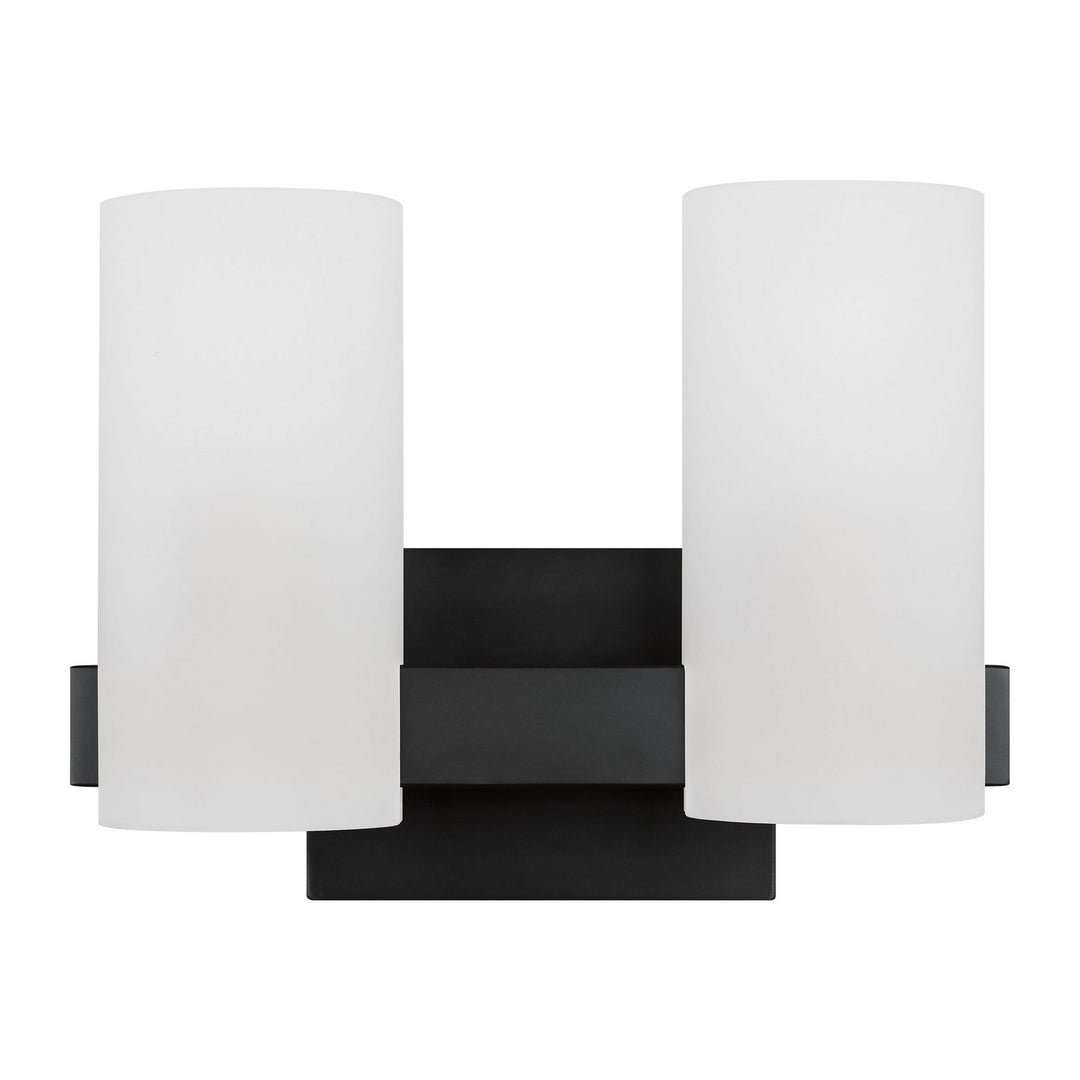 Visual Comfort Studio Canada - DJV1102MBK - Two Light Vanity - Rhode - Midnight Black
