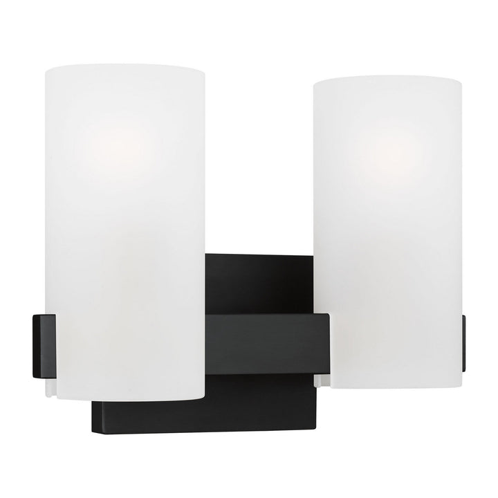 Visual Comfort Studio Canada - DJV1102MBK - Two Light Vanity - Rhode - Midnight Black