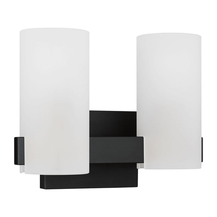 Visual Comfort Studio Canada - DJV1102MBK - Two Light Vanity - Rhode - Midnight Black