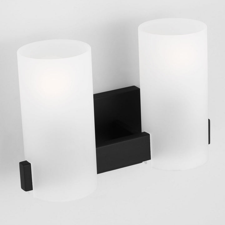 Visual Comfort Studio Canada - DJV1102MBK - Two Light Vanity - Rhode - Midnight Black