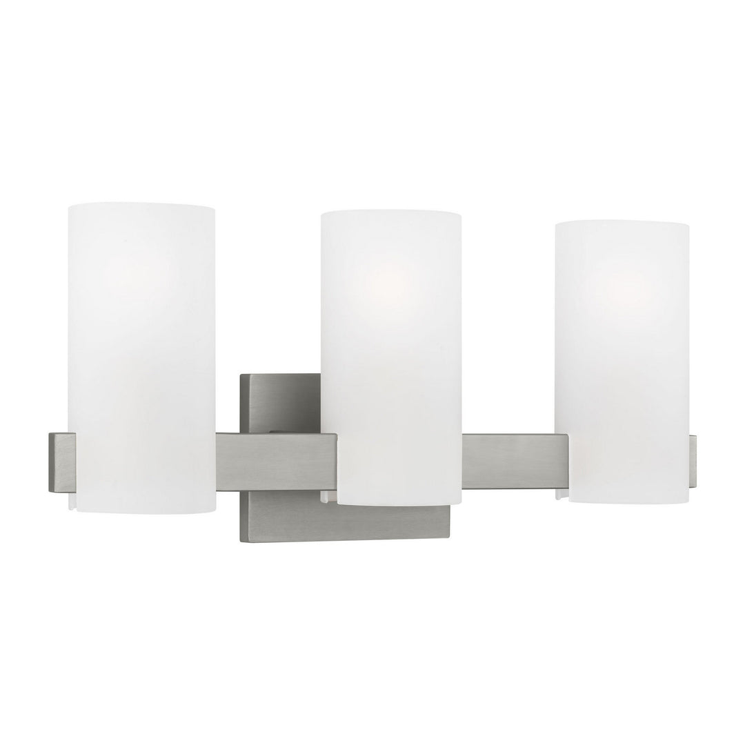 Visual Comfort Studio Canada - DJV1103BS - Three Light Vanity - Rhode - Brushed Steel