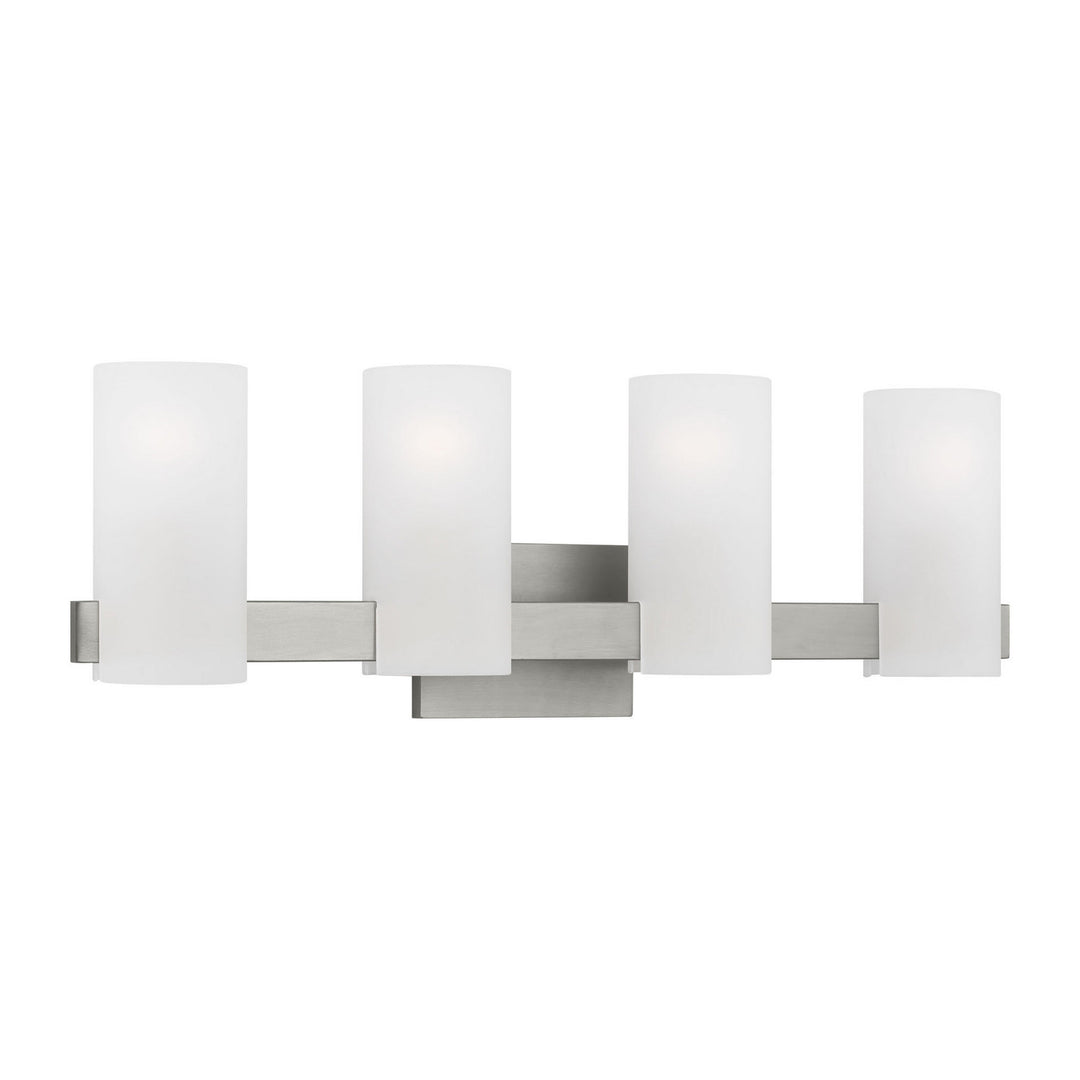 Visual Comfort Studio Canada - DJV1104BS - Four Light Vanity - Rhode - Brushed Steel