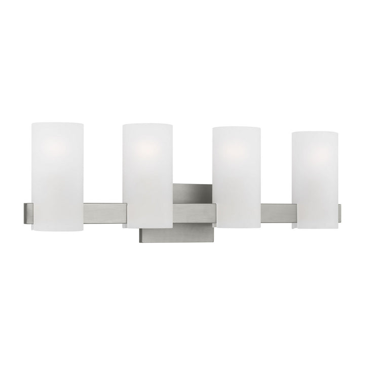 Visual Comfort Studio Canada - DJV1104BS - Four Light Vanity - Rhode - Brushed Steel