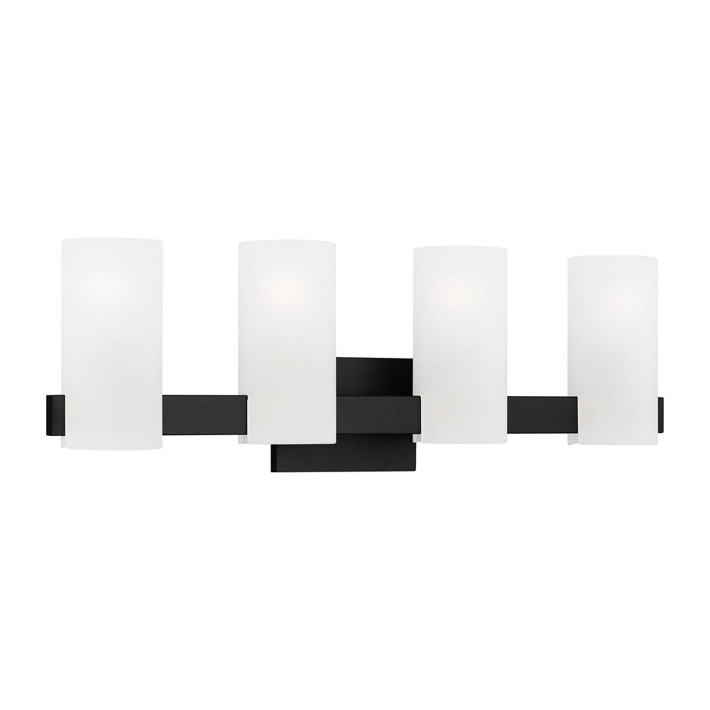 Visual Comfort Studio Canada - DJV1104MBK - Four Light Vanity - Rhode - Midnight Black
