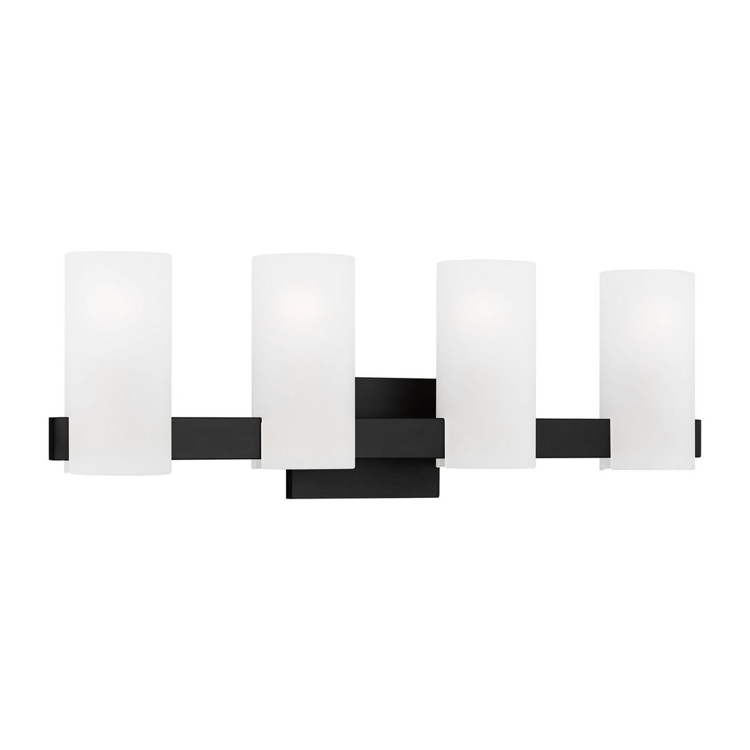 Visual Comfort Studio Canada - DJV1104MBK - Four Light Vanity - Rhode - Midnight Black