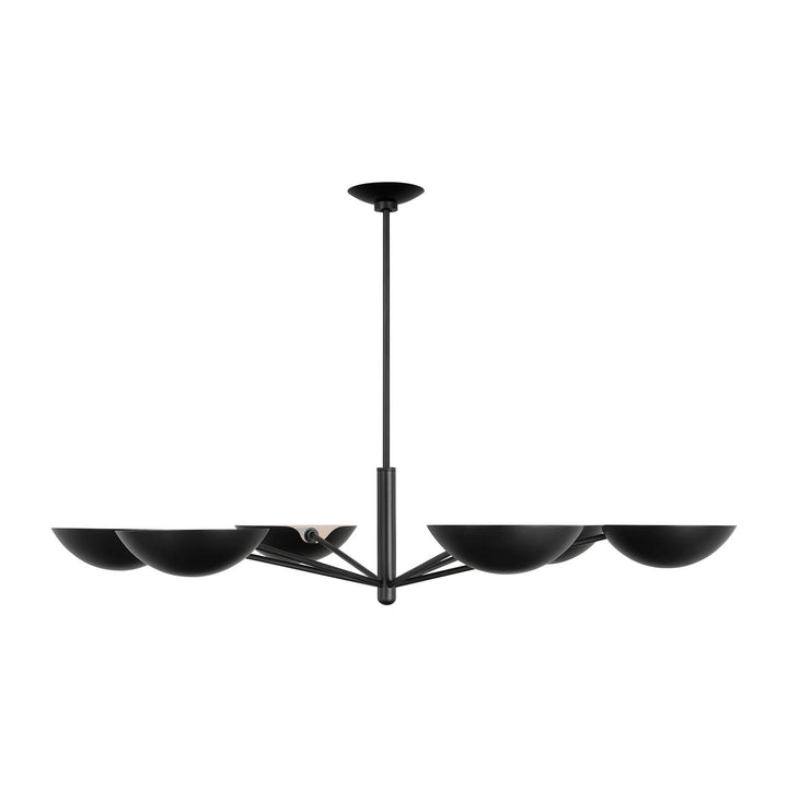 Visual Comfort Studio Canada - EC1306AI - Six Light Chandelier - Nevel - Aged Iron