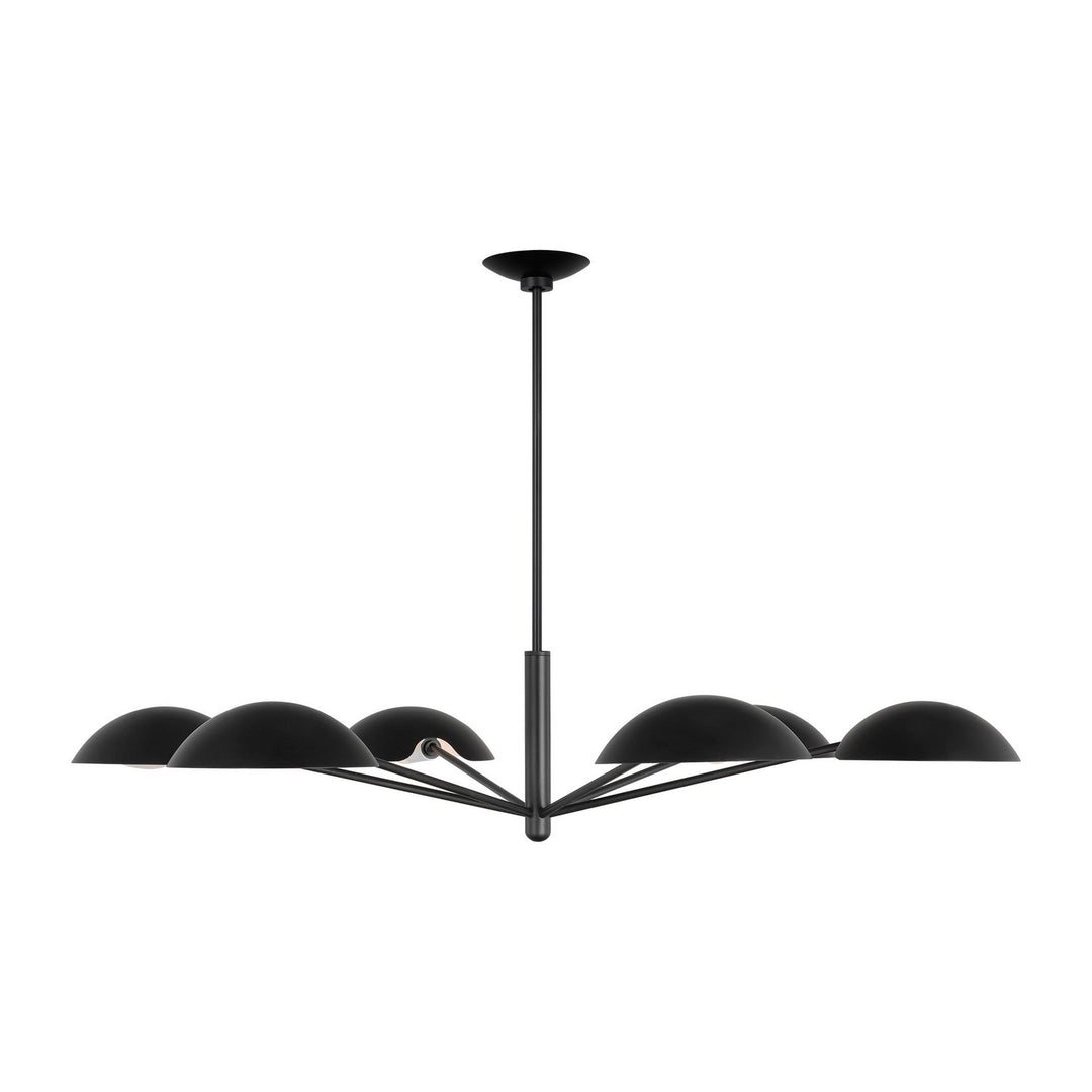 Visual Comfort Studio Canada - EC1306AI - Six Light Chandelier - Nevel - Aged Iron