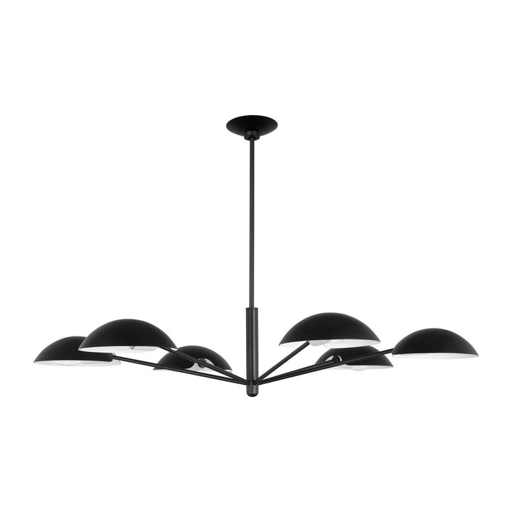 Visual Comfort Studio Canada - EC1306AI - Six Light Chandelier - Nevel - Aged Iron