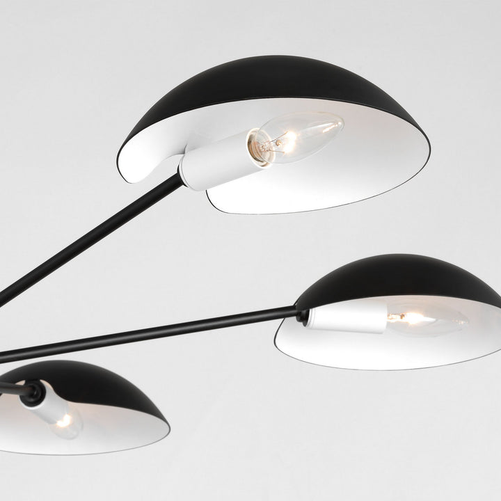 Visual Comfort Studio Canada - EC1306AI - Six Light Chandelier - Nevel - Aged Iron
