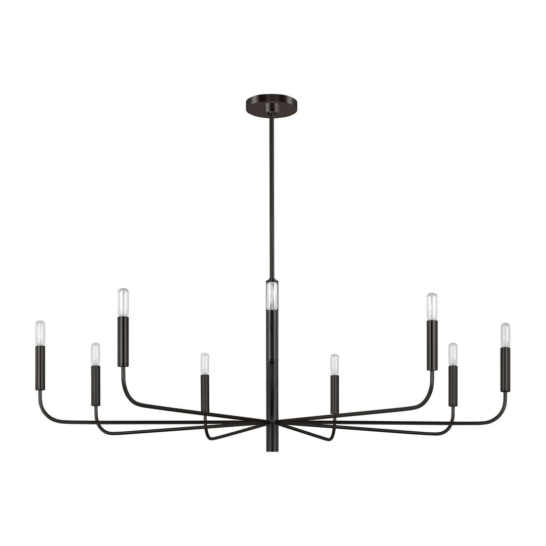 Visual Comfort Studio Canada - EC1319AI - Nine Light Chandelier - Brianna - Aged Iron