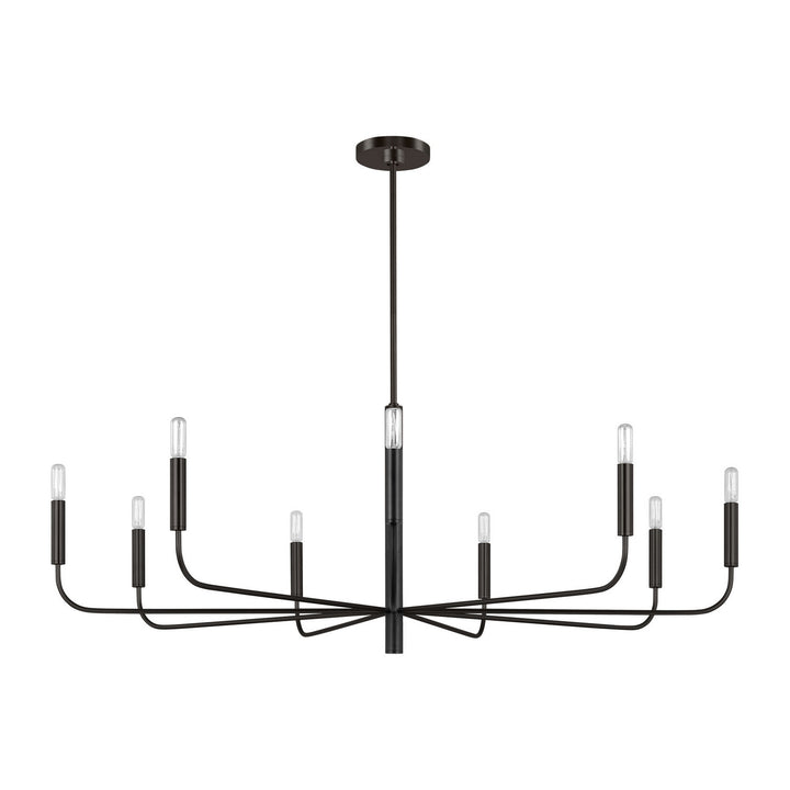 Visual Comfort Studio Canada - EC1319AI - Nine Light Chandelier - Brianna - Aged Iron
