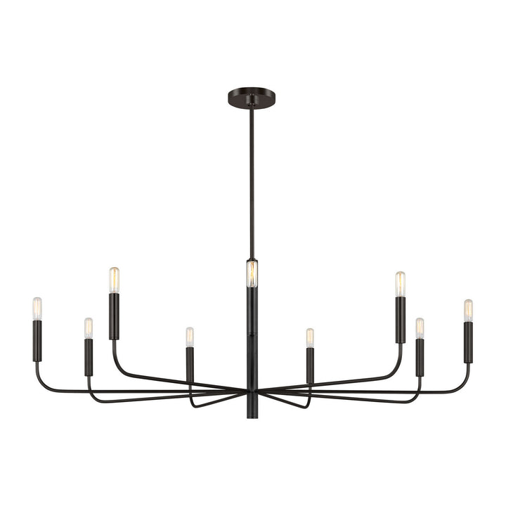 Visual Comfort Studio Canada - EC1319AI - Nine Light Chandelier - Brianna - Aged Iron