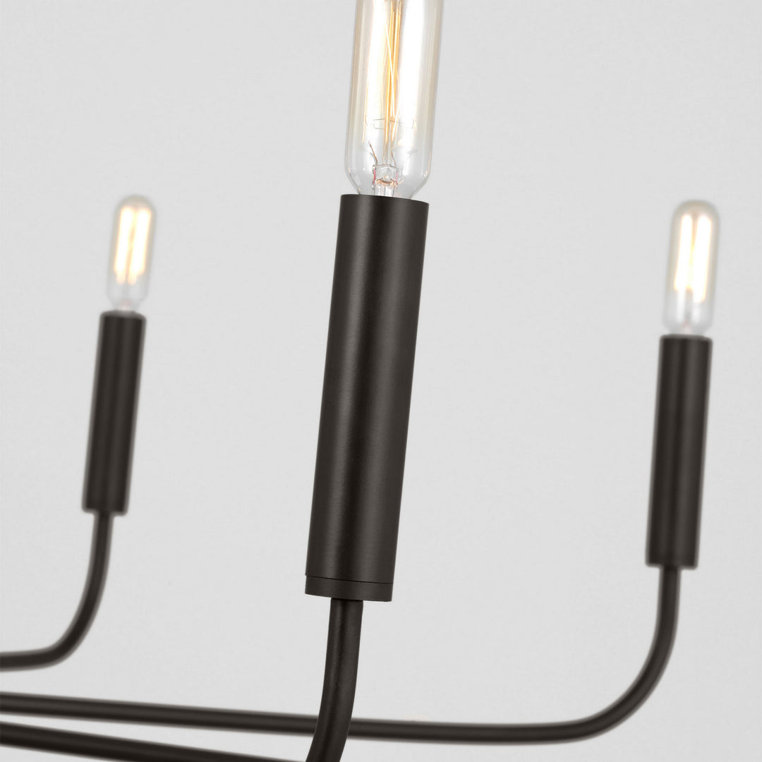 Visual Comfort Studio Canada - EC1319AI - Nine Light Chandelier - Brianna - Aged Iron