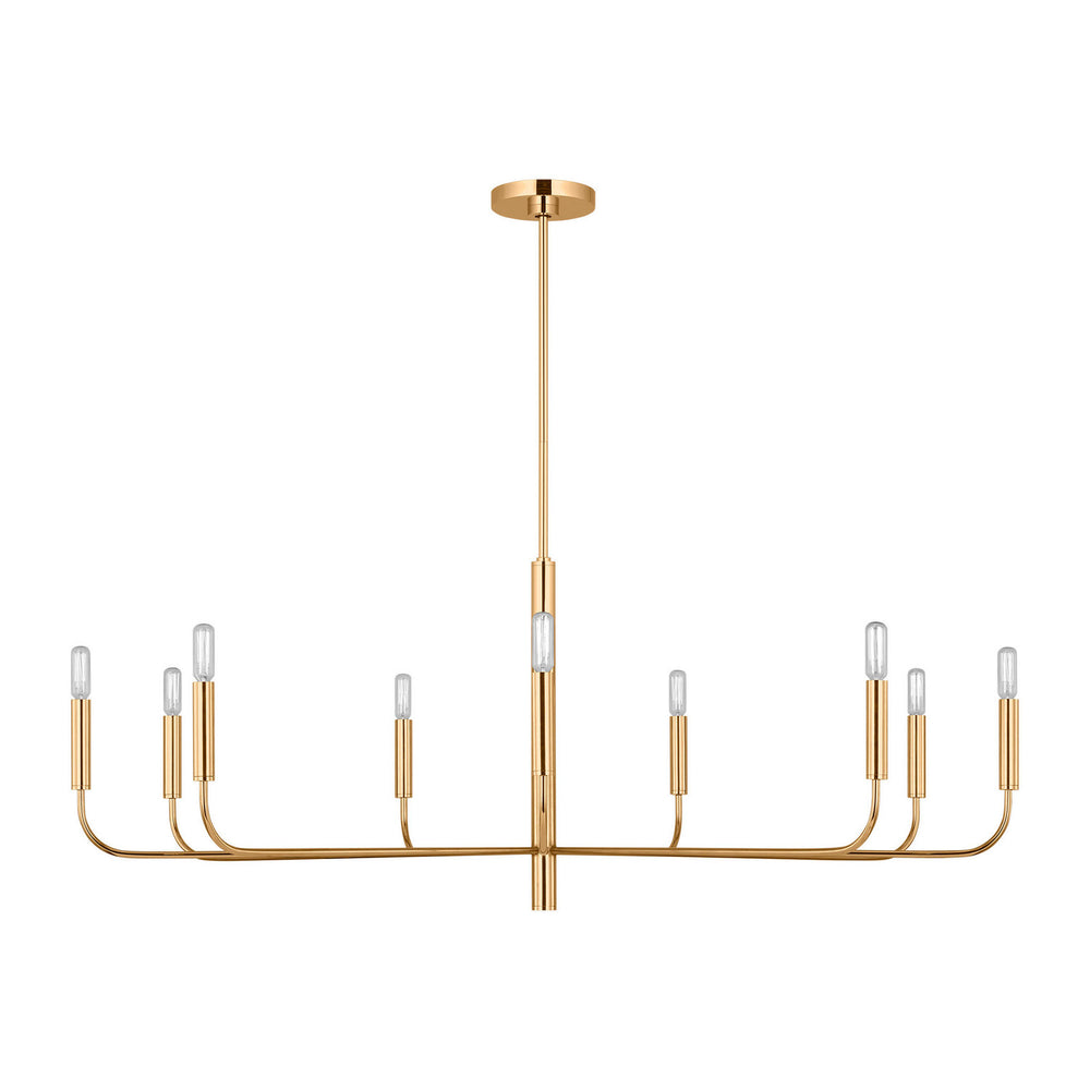 Visual Comfort Studio Canada - EC1319BBS - Nine Light Chandelier - Brianna - Burnished Brass